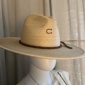 Charlie 1 Horse Palm Leaf Hat- Large